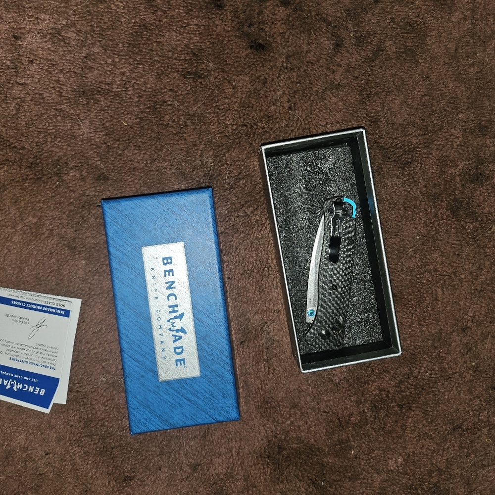 Benchmade carbon fiber knife